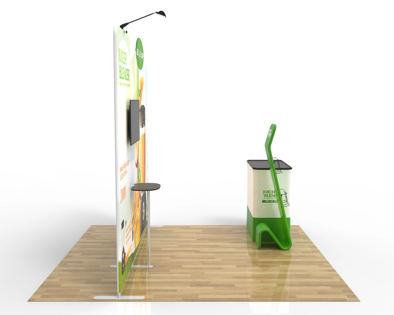 10ft Home Appliance Trade Show Booth Idea 04