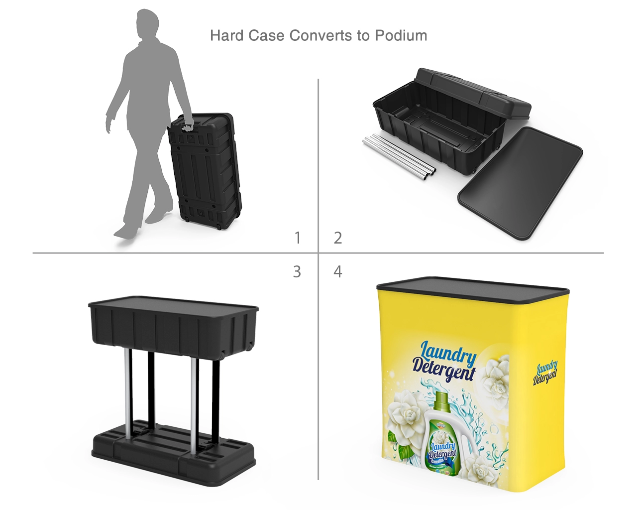 10ft Household & Daily Use Trade Show Booth Idea 13 