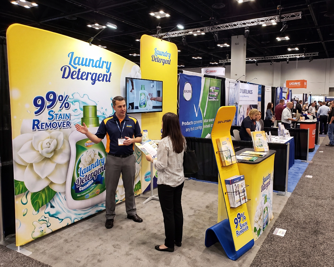10ft Household & Daily Use Trade Show Booth Idea 13 