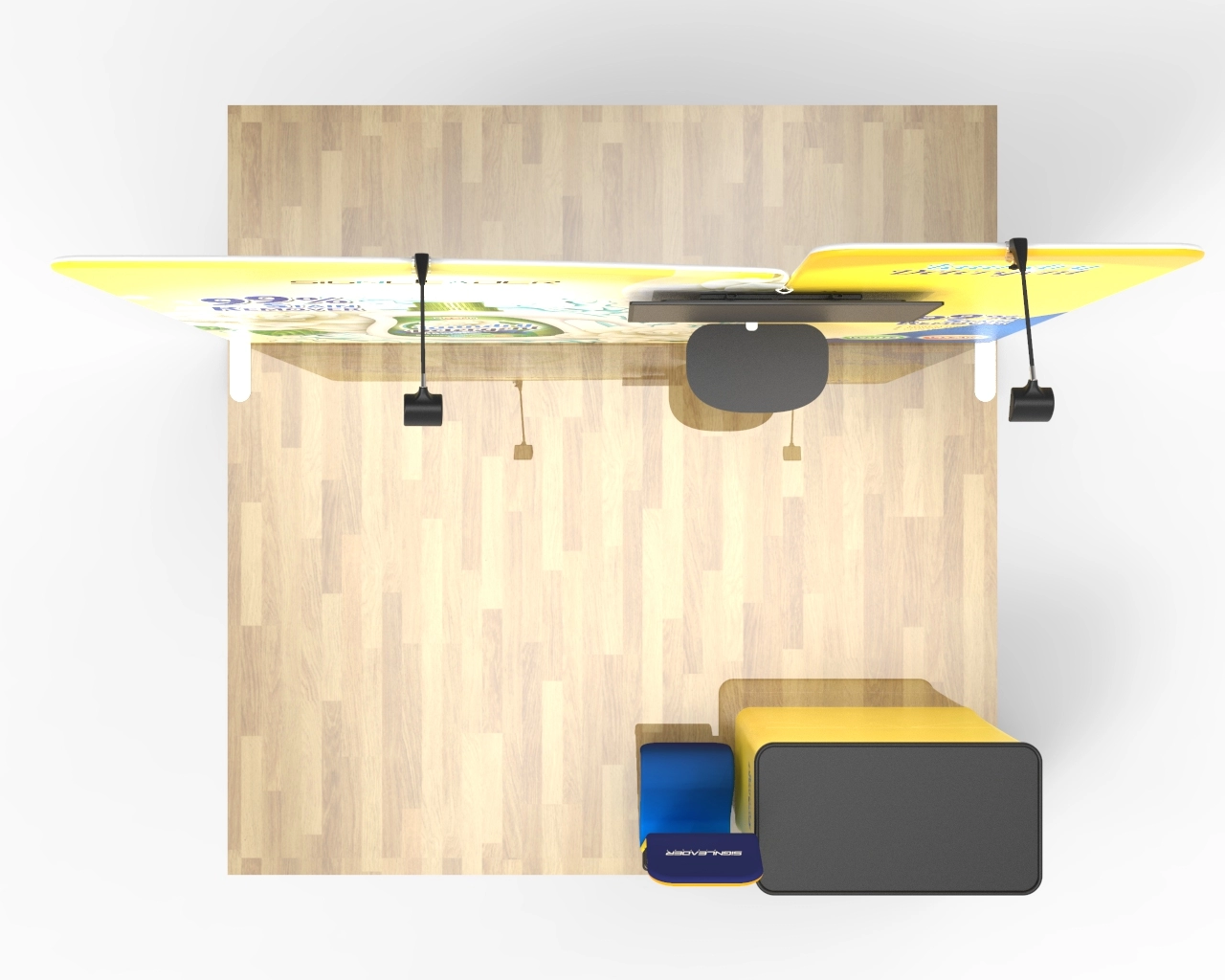 10ft Household & Daily Use Trade Show Booth Idea 13 