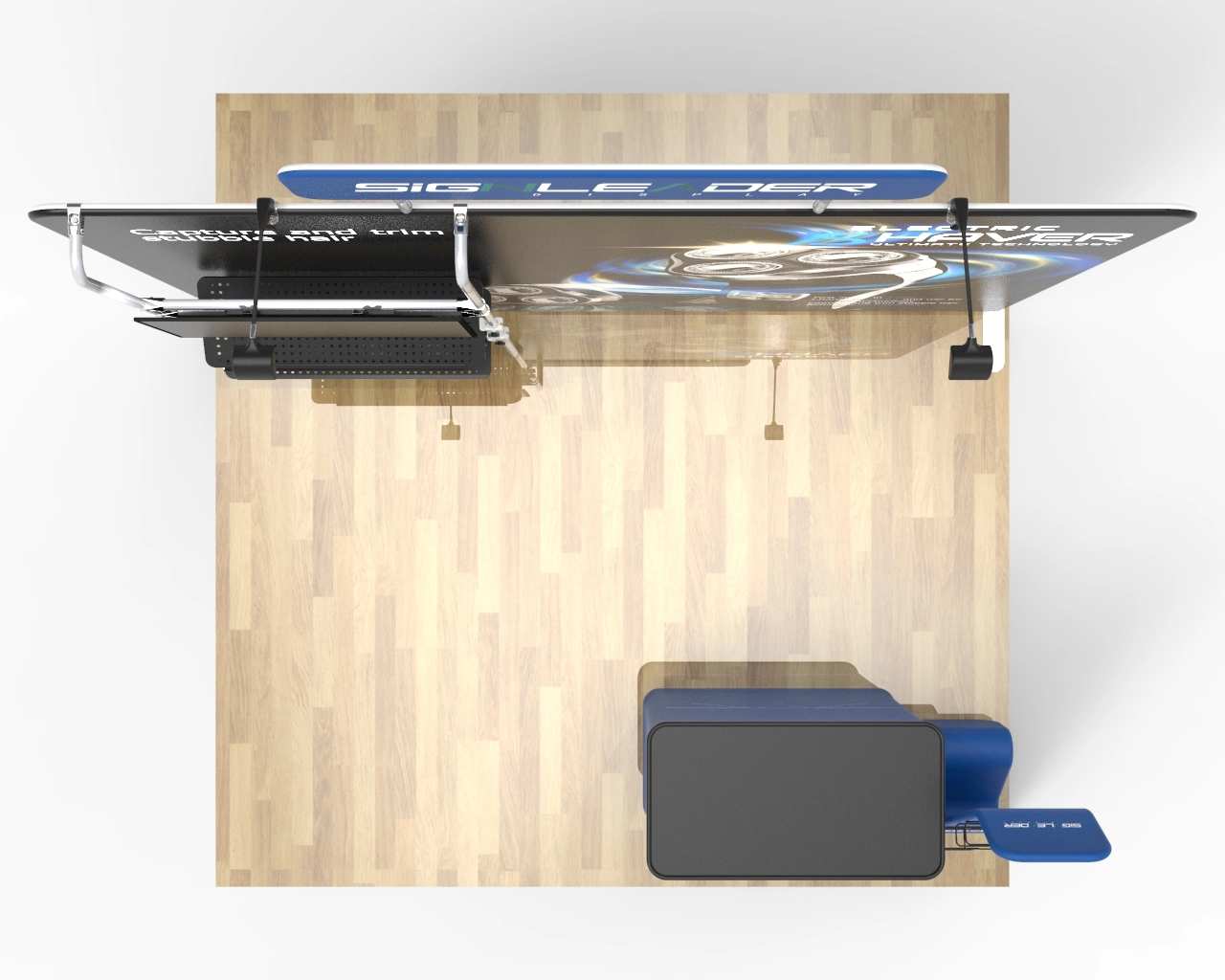 10ft Portable Electronics & Gadget Trade Show Booth Idea 18