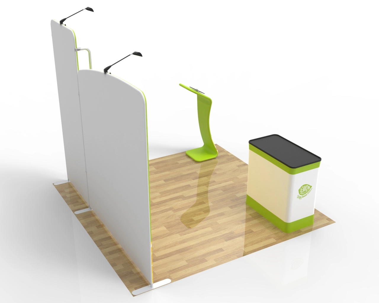 10ft Portable Food & Snack Trade Show Booth Idea 21 
