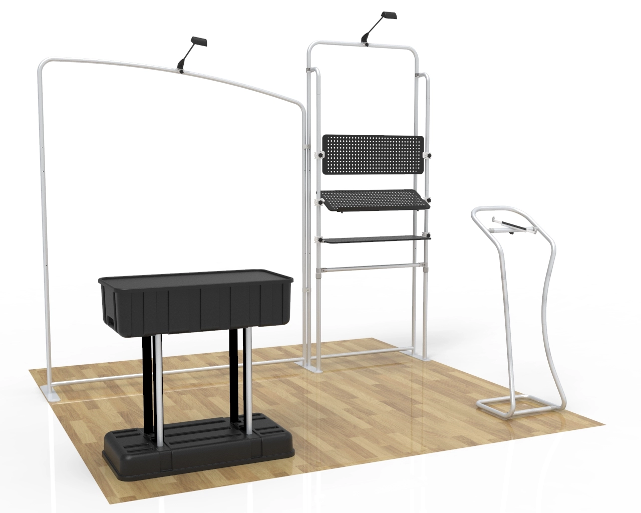 10ft Portable Food & Snack Trade Show Booth Idea 21 