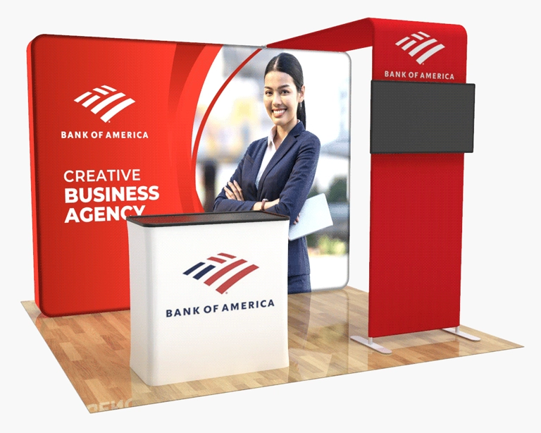 10ft PortaZip™ Booth 32- Backlit