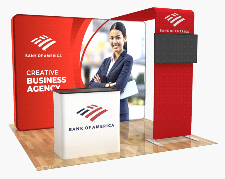 10ft PortaZip™ Booth 32- Backlit