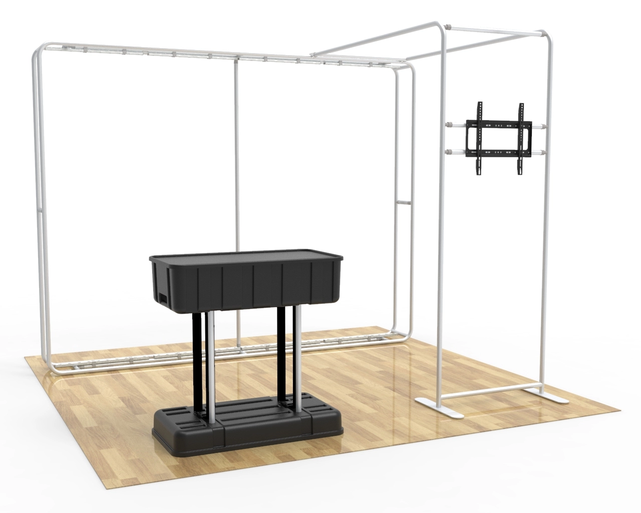 10ft  PortaZip™ Booth 32- Backlit
