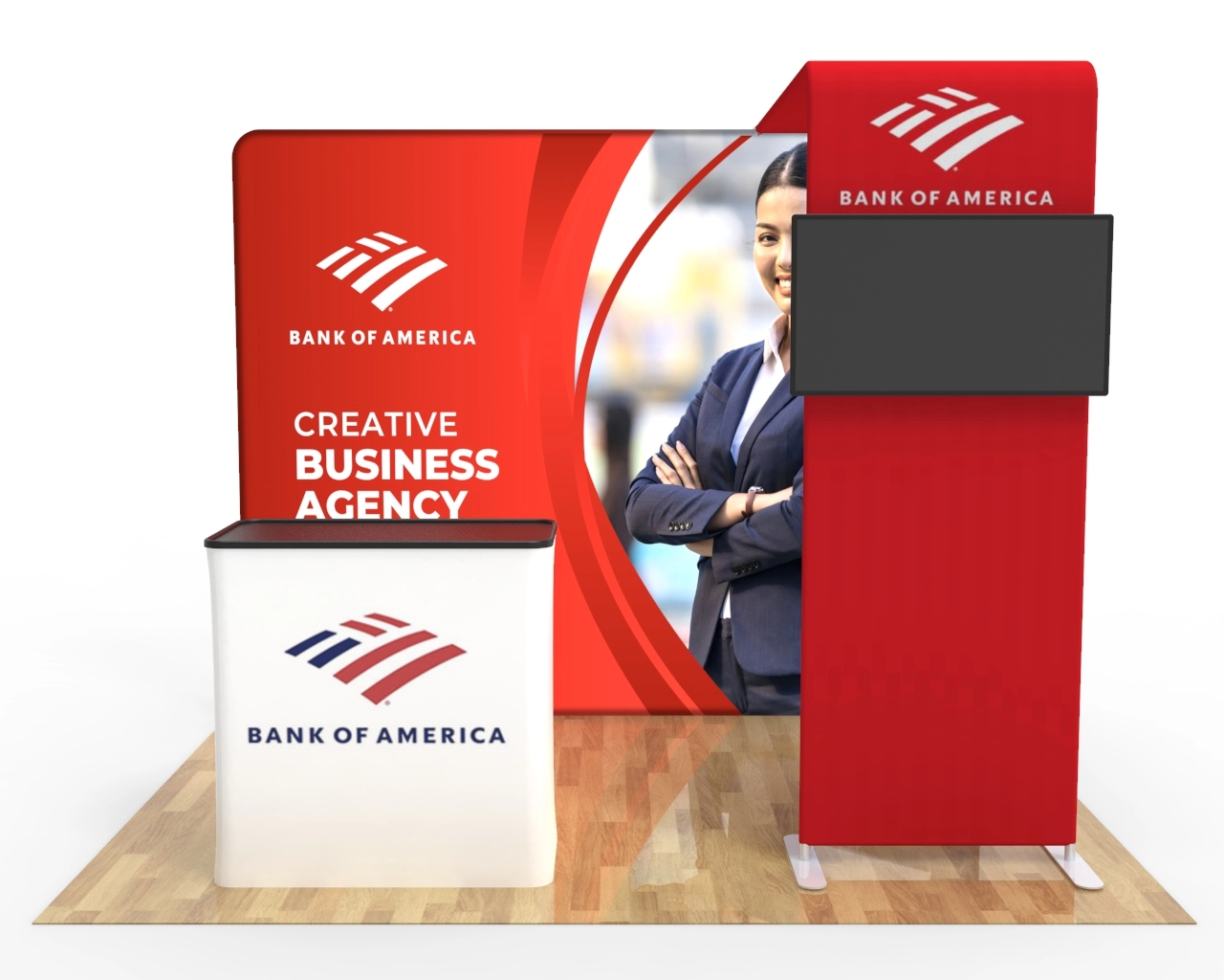 10ft  PortaZip™ Booth 32- Backlit