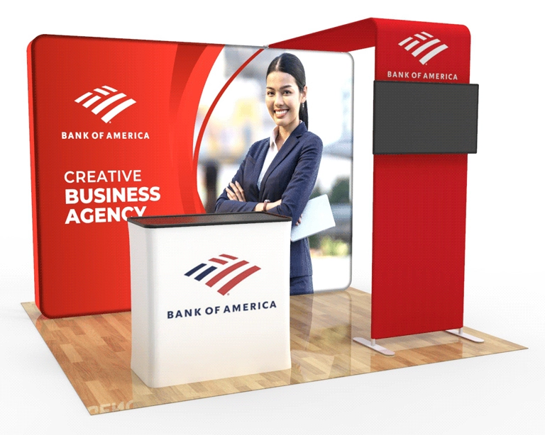 10ft  PortaZip™ Booth 32- Backlit