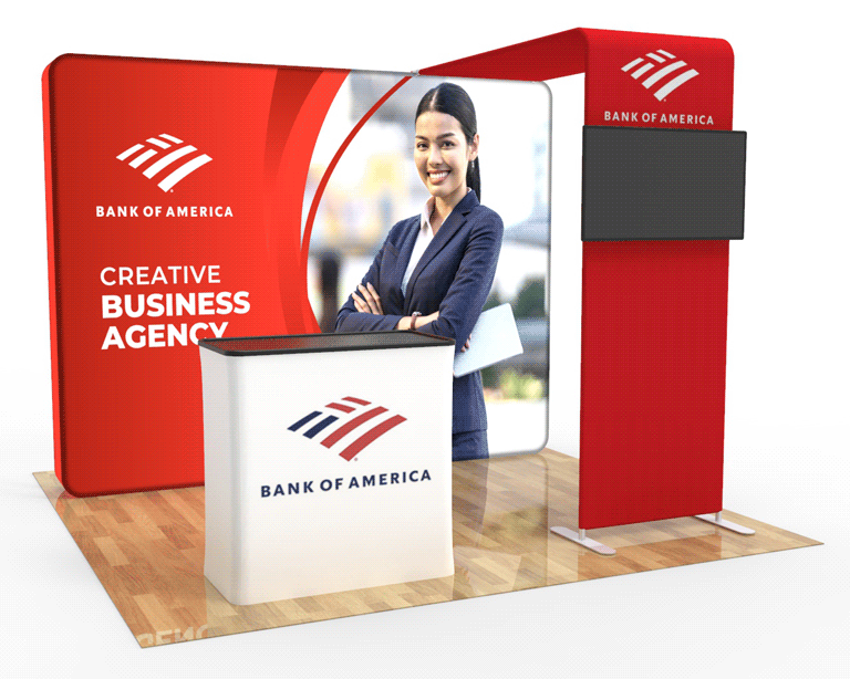 10ft  PortaZip™ Booth 32- Backlit