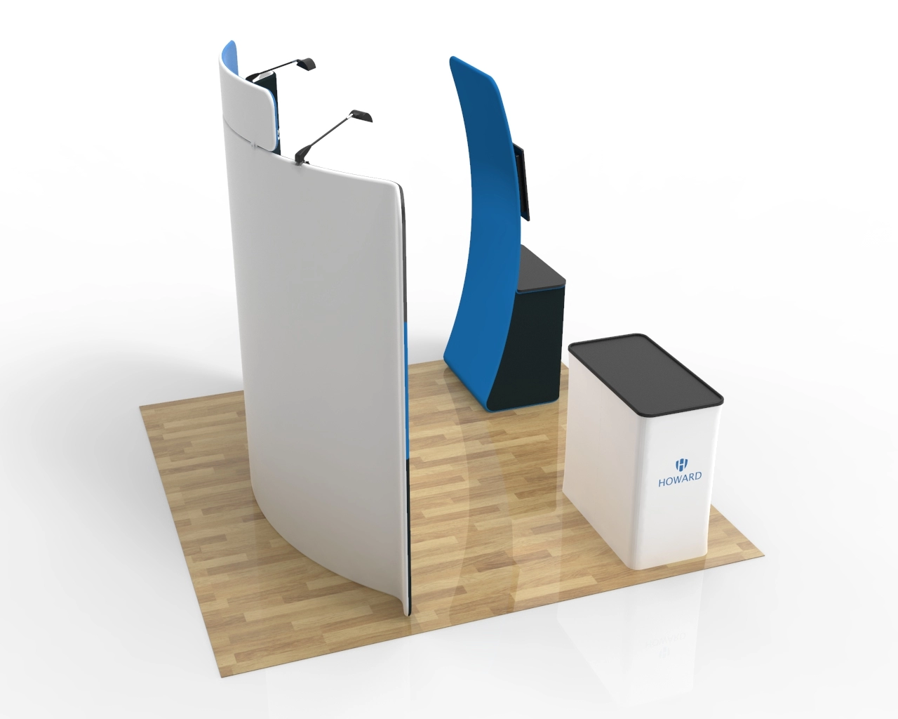 10ft Trade Show Booth Package 26 for Business Services & SaaS Consulting 