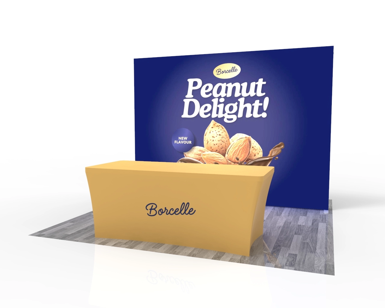 10ft SEGQuick™ Booth 19 - Backlit