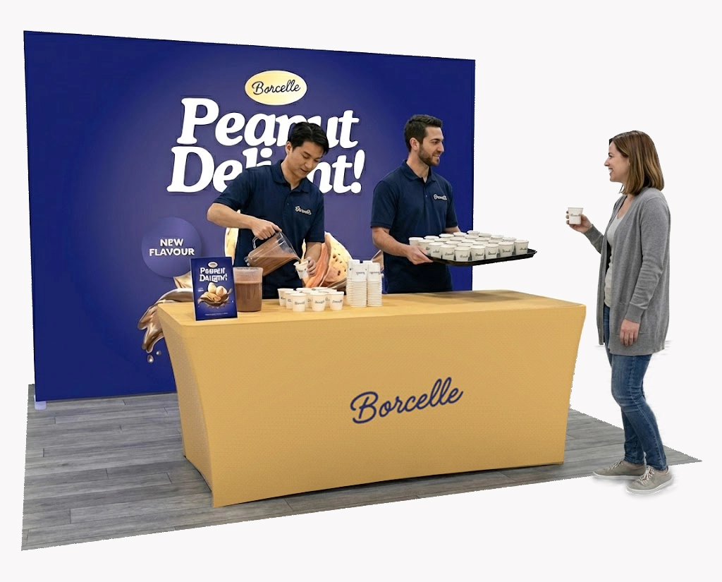 10ft SEGQuick™ Booth 19 - Backlit