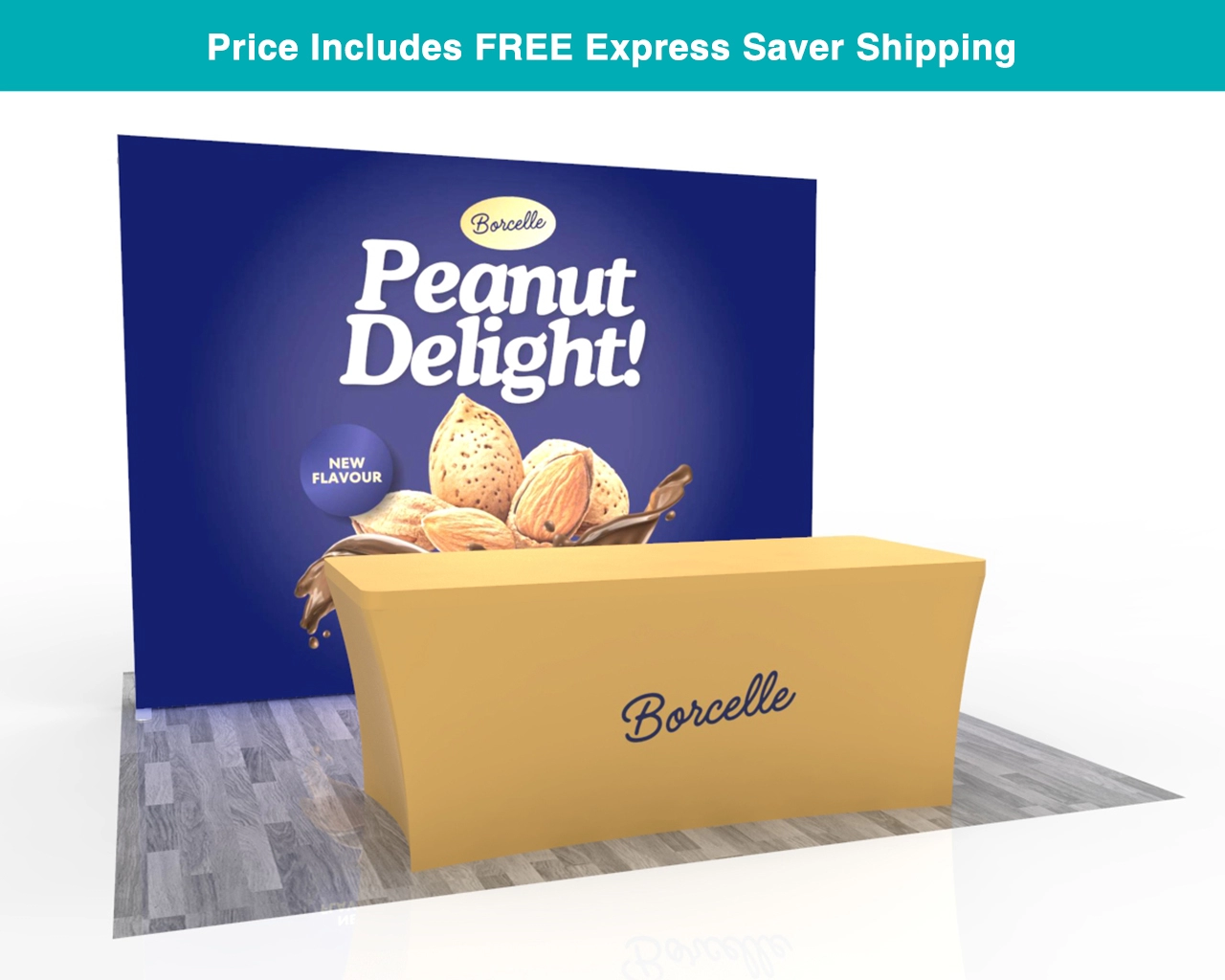 10ft SEGQuick™ Booth 19 - Backlit