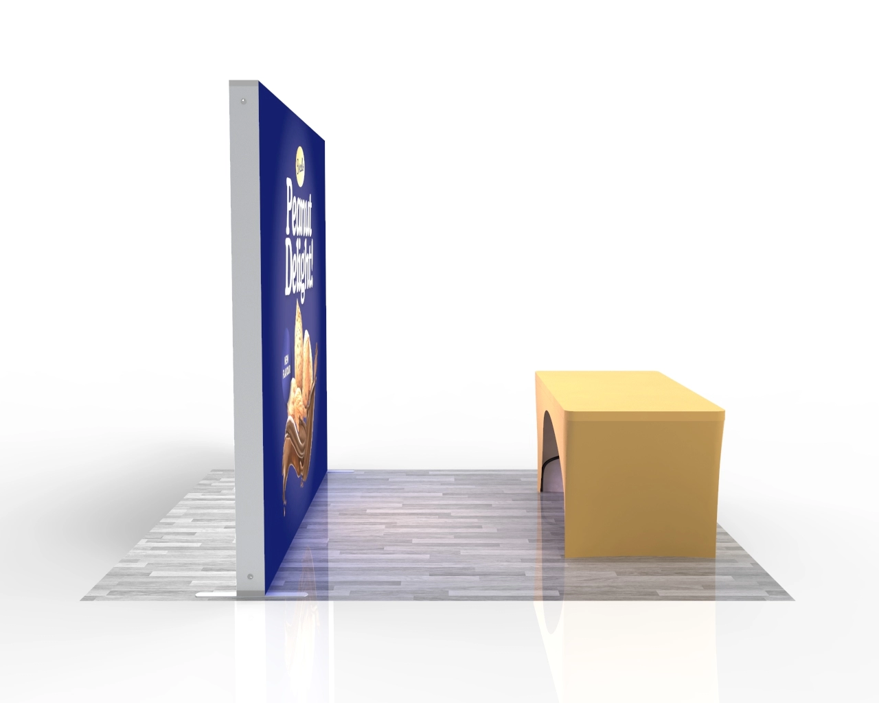 10ft SEGQuick™ Booth 19 - Backlit
