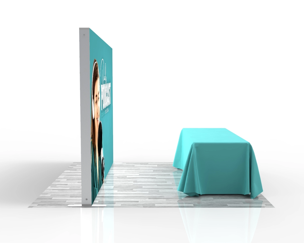 10ft SEGQuick™ Booth 18 - Backlit