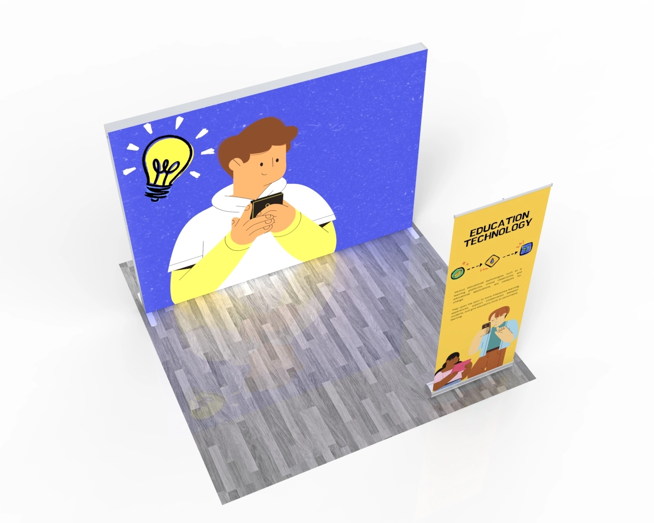 10ft SEGQuick™ Booth 20 - Backlit