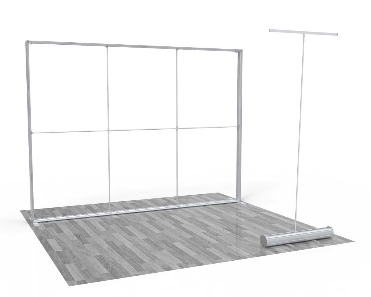 10ft Segquick Backlit Fabric Display Main Animated