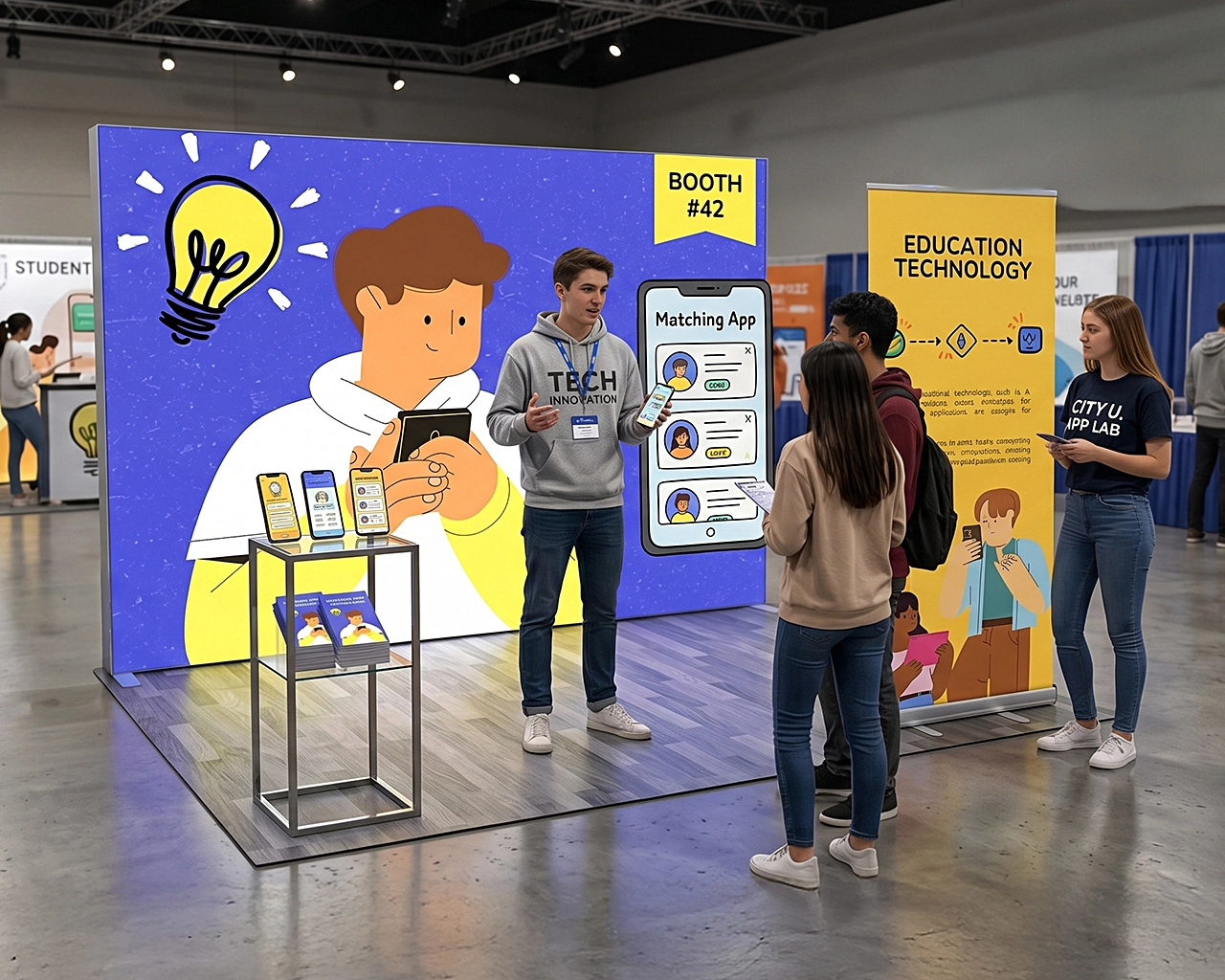 10ft SEGQuick™ Booth 20 - Backlit