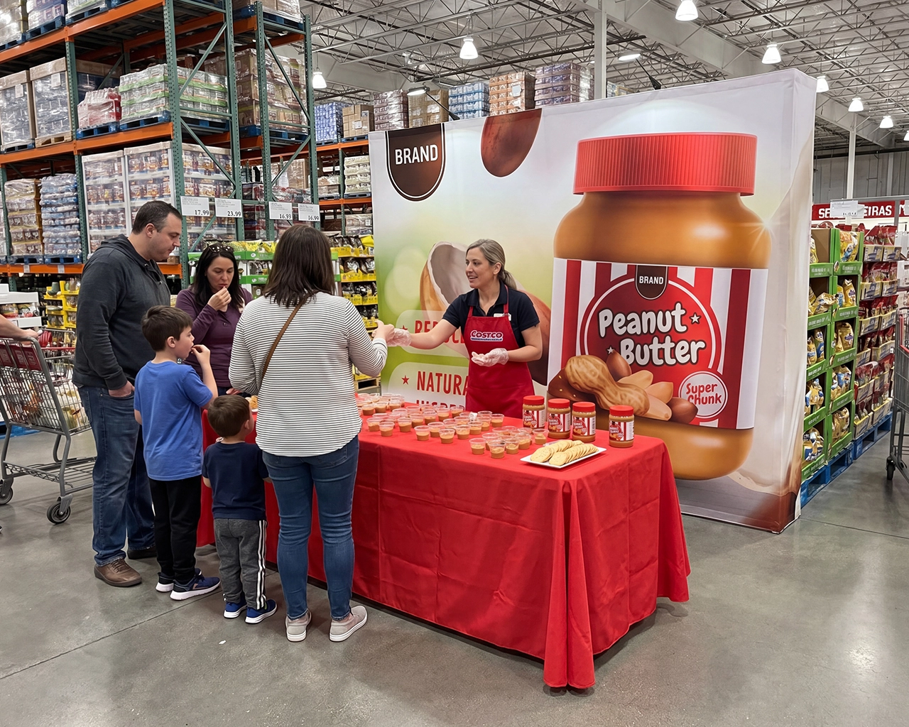 10ft Straight Pop Up Display Kit