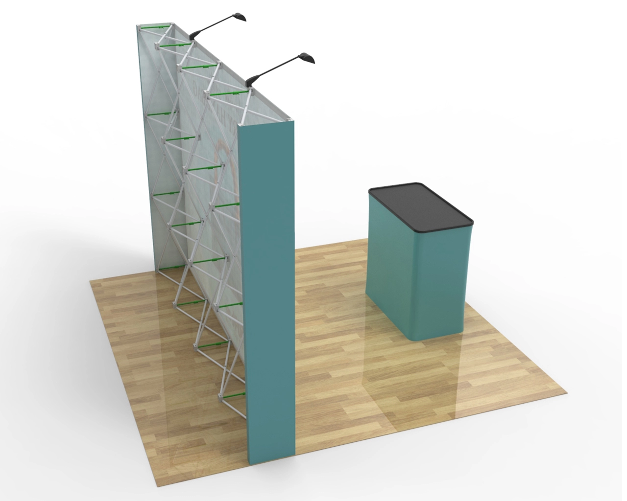 10ft Straight Pop Up Display
