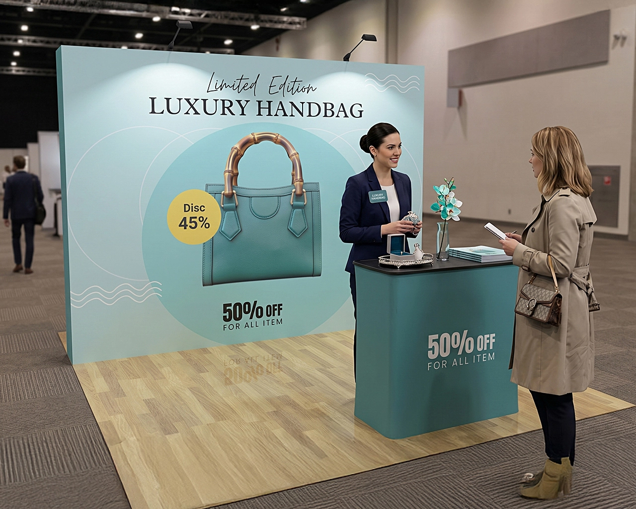 10ft Straight Pop Up Display