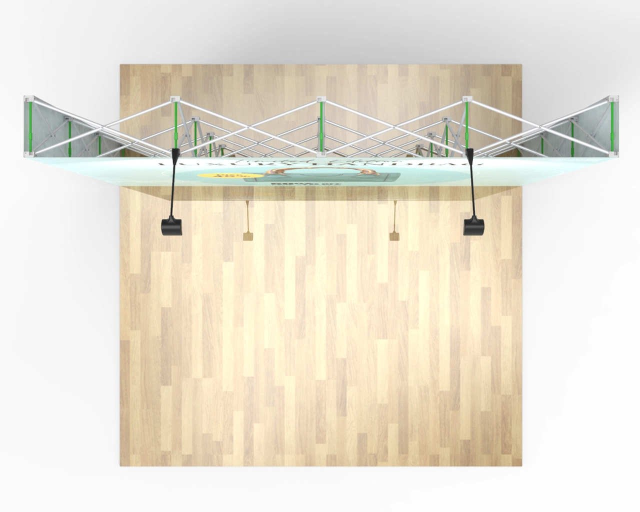 10ft Straight Pop Up Display