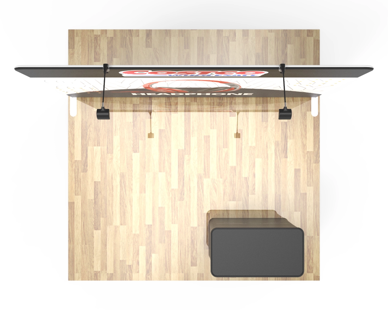10ft Straight PortaZip™ Backdrop