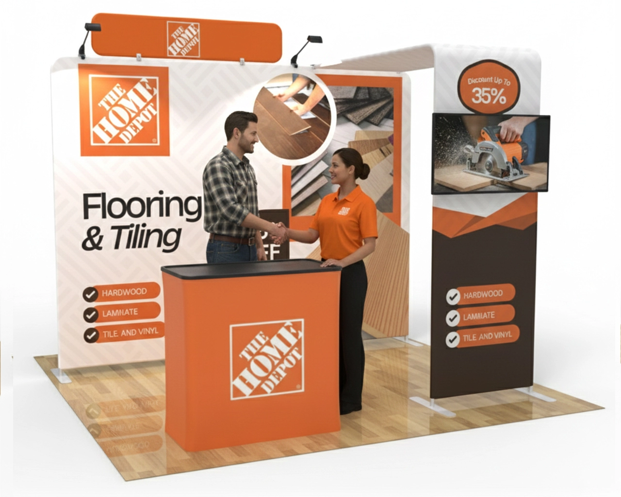 10ft FlexBooth Pro Kit 01 