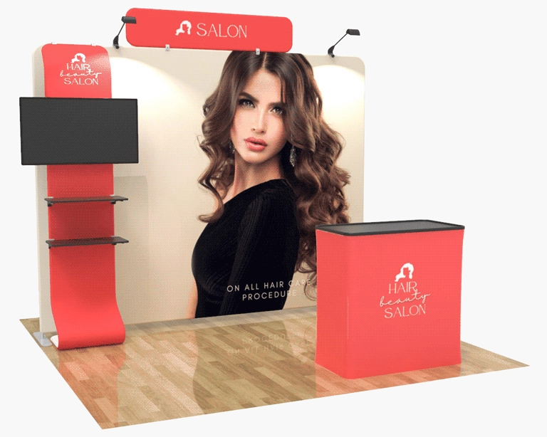 10ft Straignt FlexBooth™ Max Kit