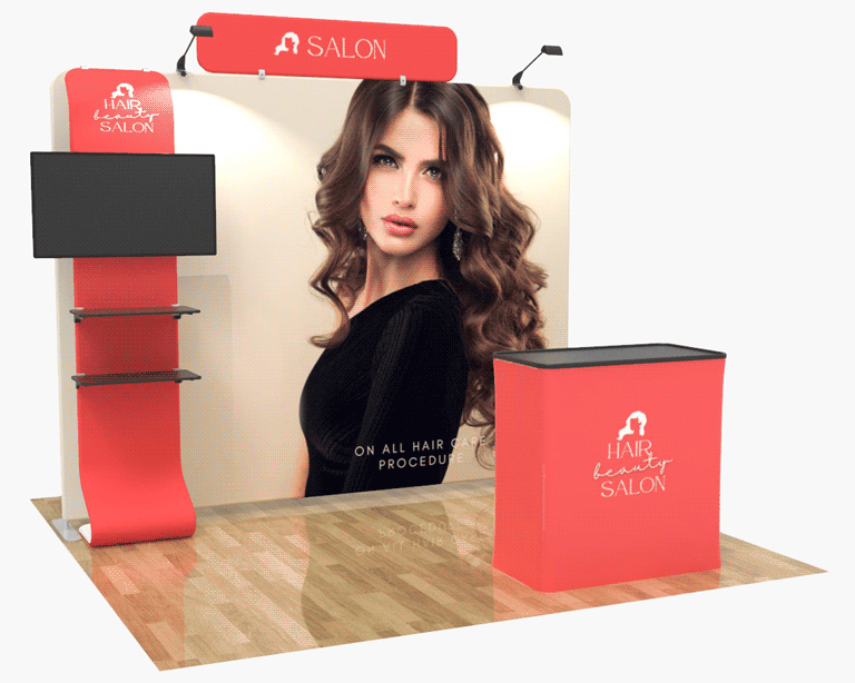 10ft Straignt FlexBooth™ Max Kit