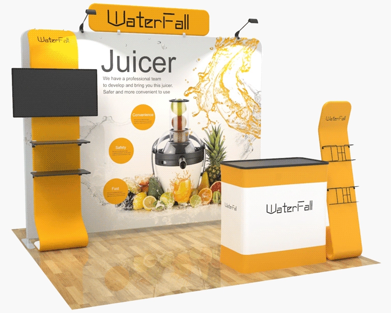 10ft Straight FlexBooth™ Pro Max Kit