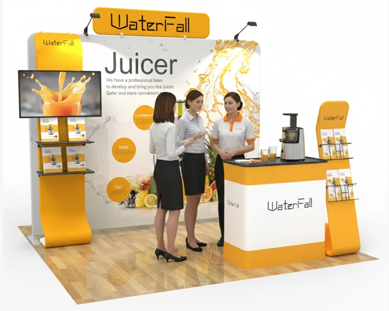 10ft Straight FlexBooth™ Pro Max Kit