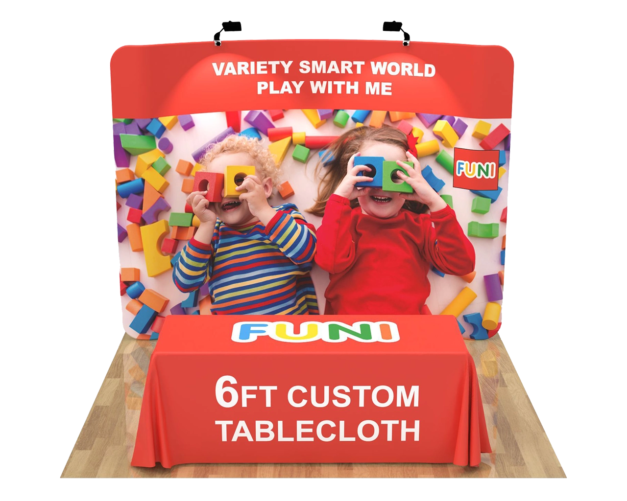 10ft Curved Portable Trade Show Booth Kit 02