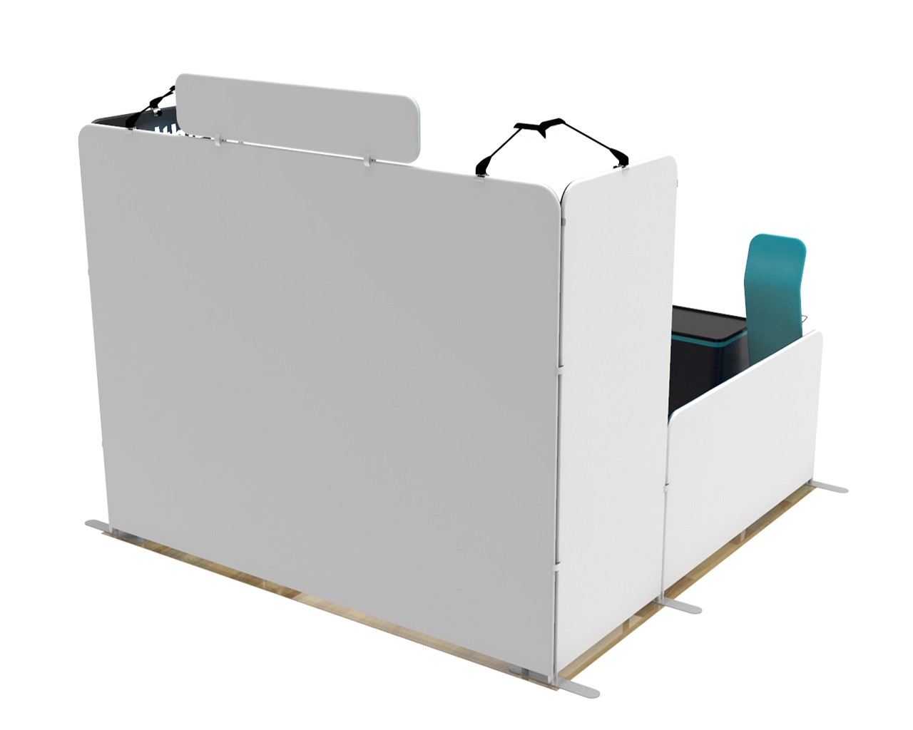 10ft Trade Show Booth Kit Y for Personal Hygiene & Oral Care Products 