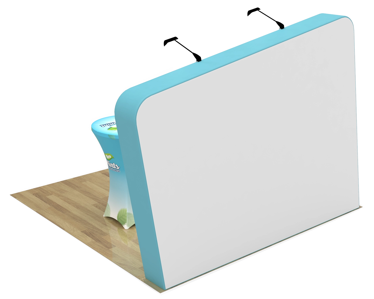 10x10 Custom Trade Show Booth Kit J for Candy & Functional Foods