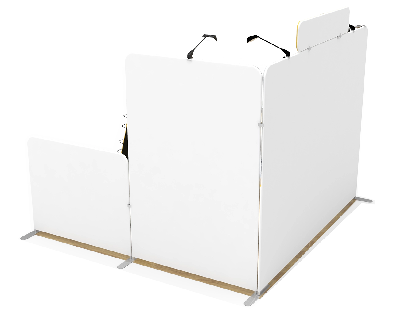 10x10 Custom Trade Show Booth Kit O for Furniture & Building Materials