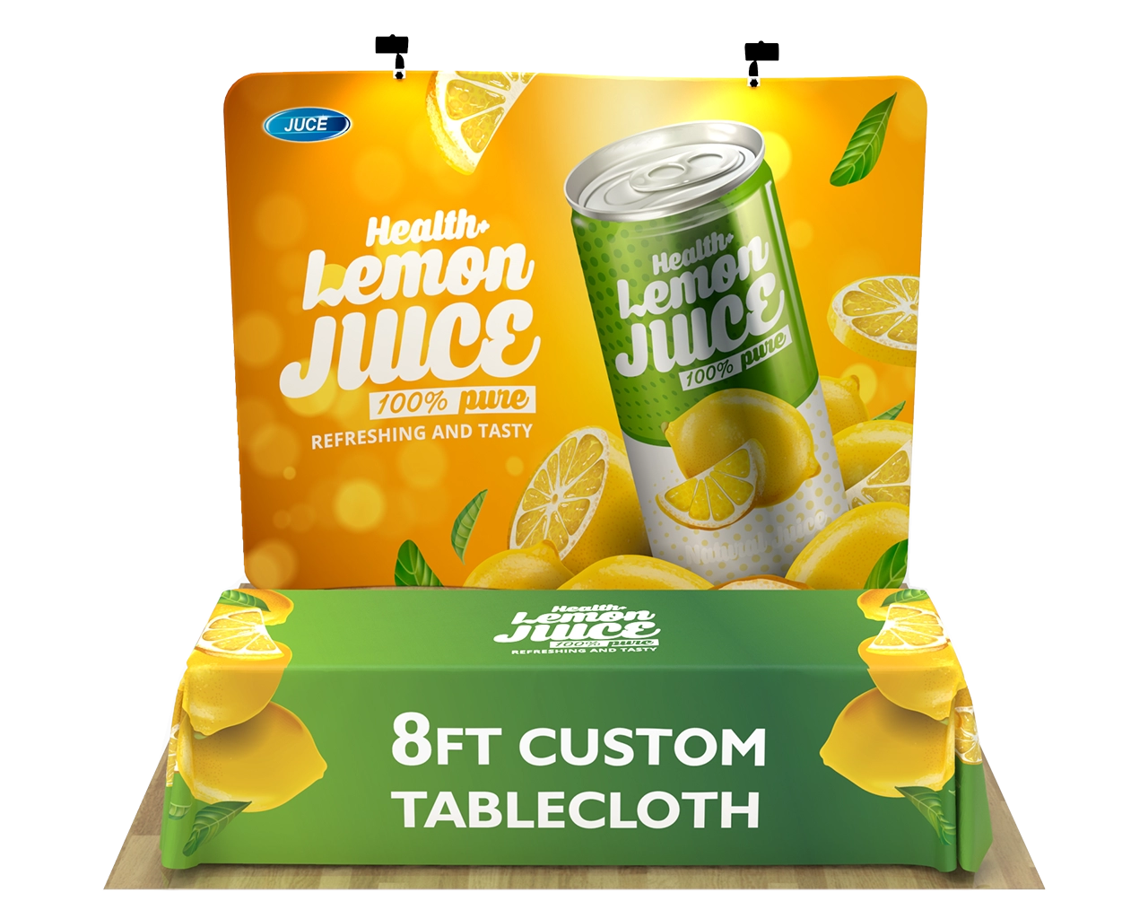 10ft S Shape Portable Trade Show Booth Kit 09