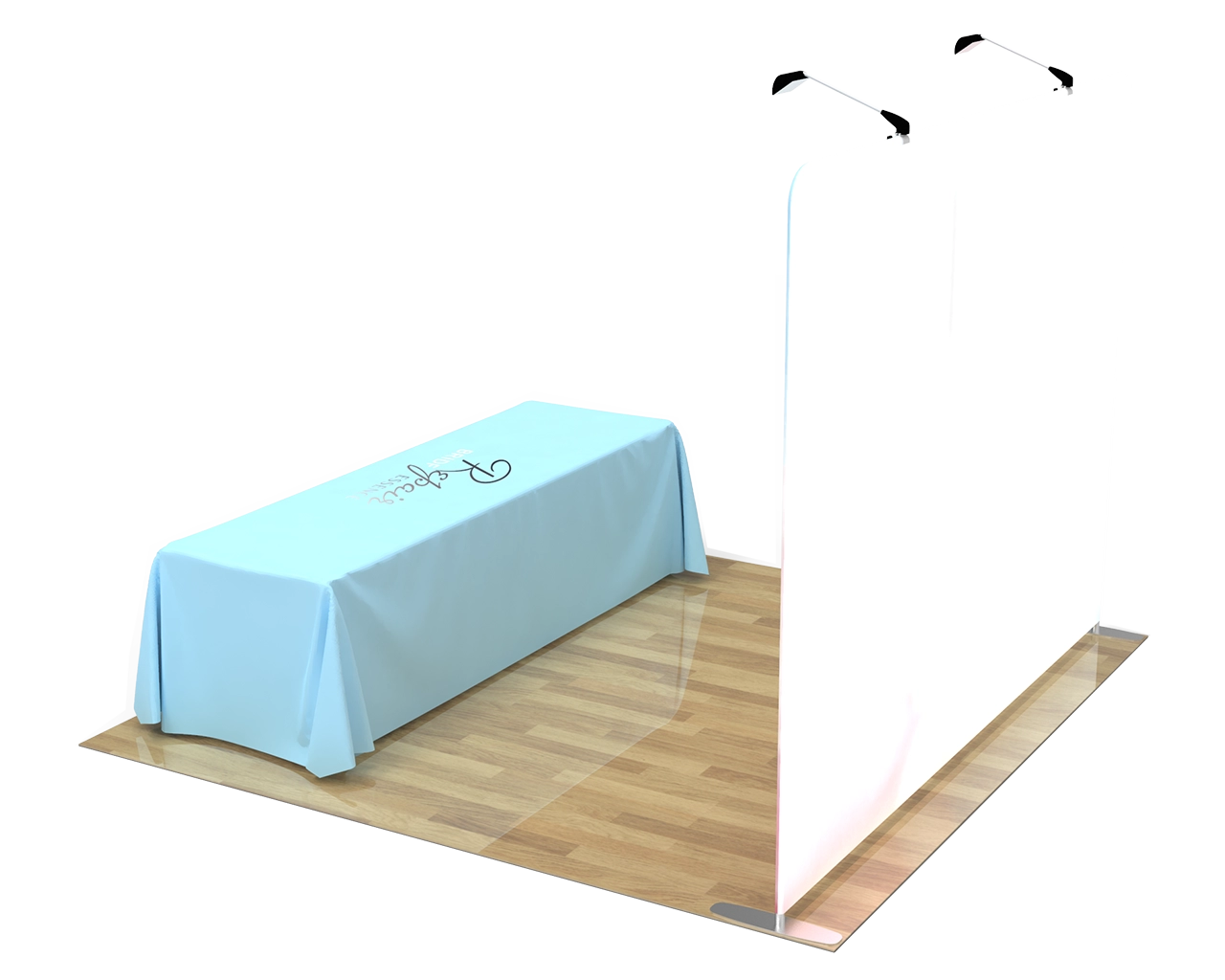 10ft Straight Portable Trade Show Booth Kit 06