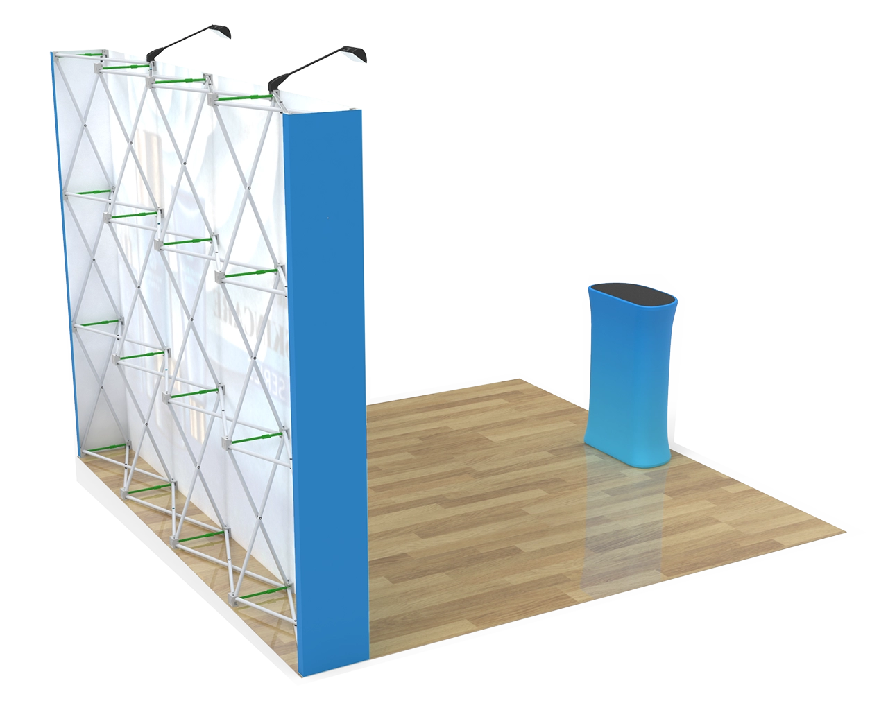 10ft Pop Up Display Backdrop 13 for Beauty, Spa & Wellness Events