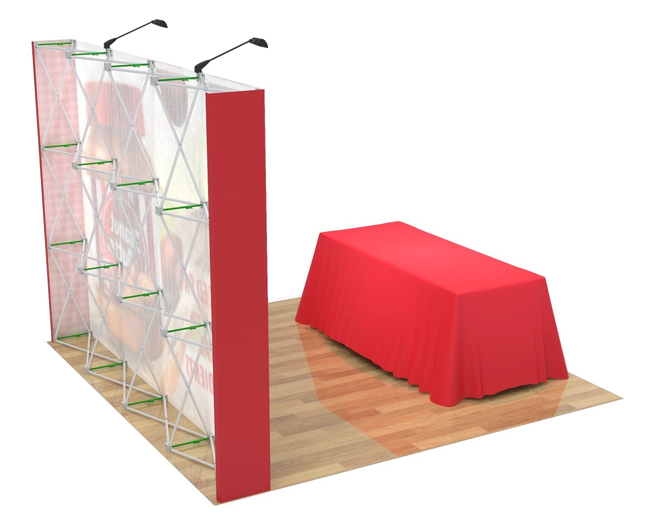 10ft Straight Pop Up Display Kit