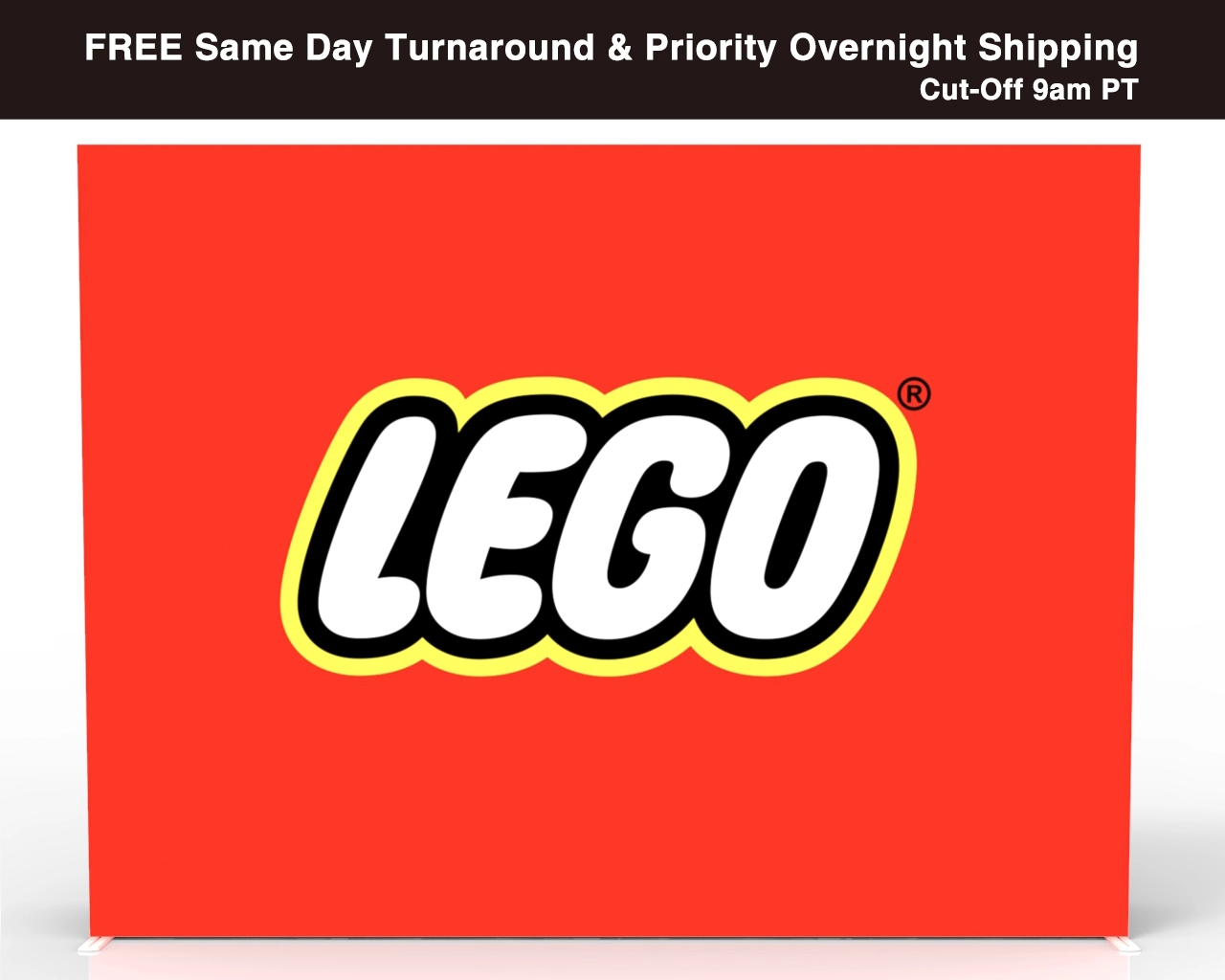 10ft SEGQuick™ Backdrop - Pop Up Backlit