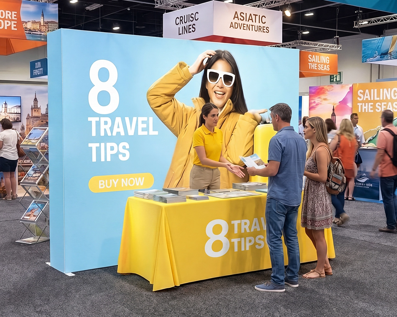 10ft SEGQuick™ Booth 22 - Pop Up Backlit