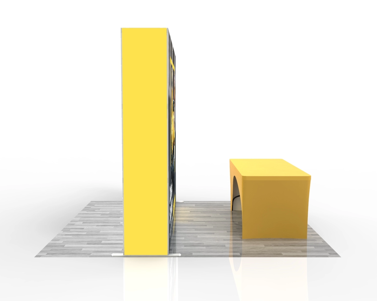 10ft SEGQuick™ Booth 23 - Pop Up Backlit