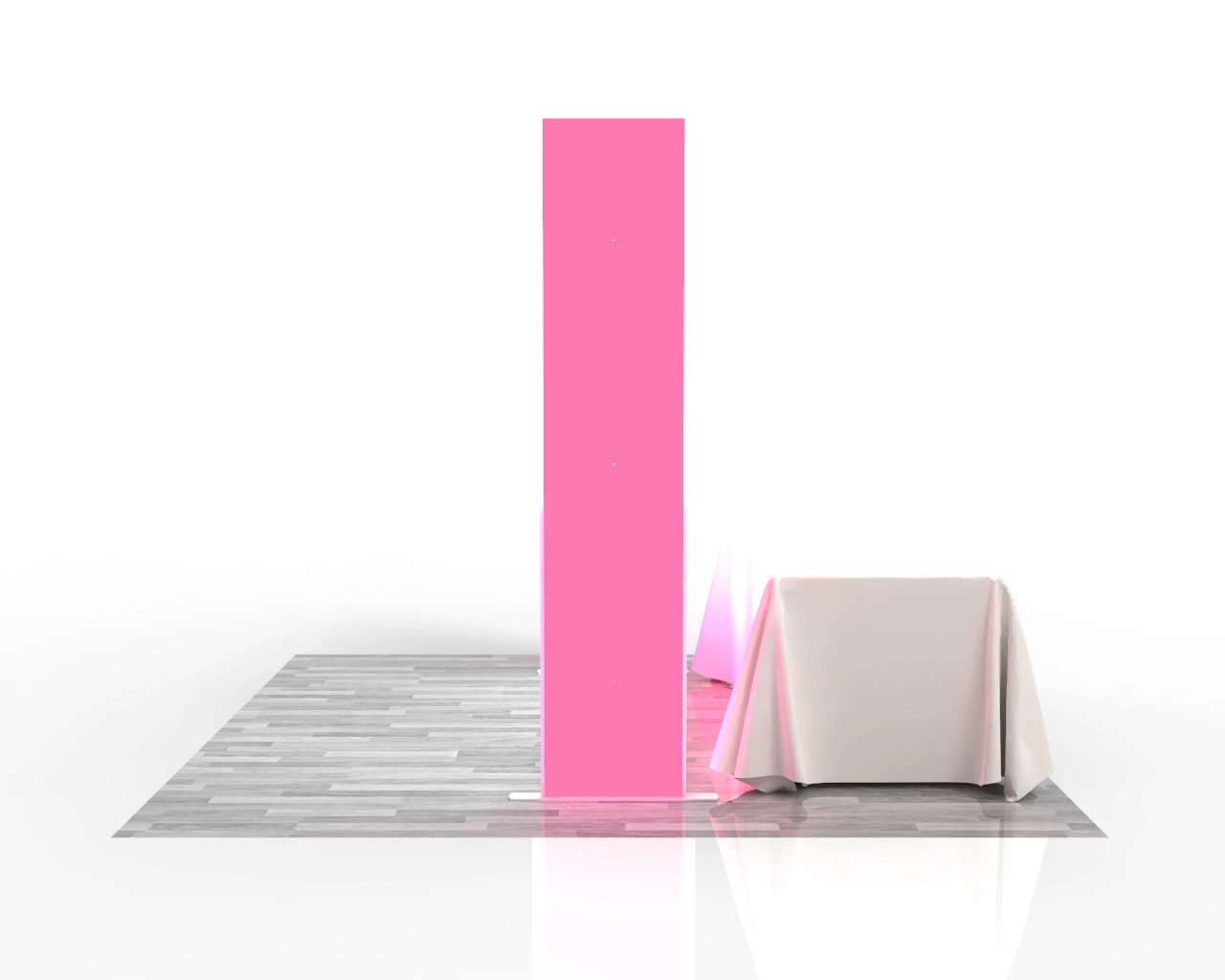 8ft SEGQuick™ Booth 26 - Pop Up Backlit