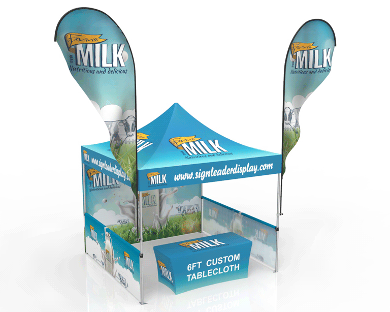 Custom 10x10 Pop Up Canopy Tent Combos 12 for Events
