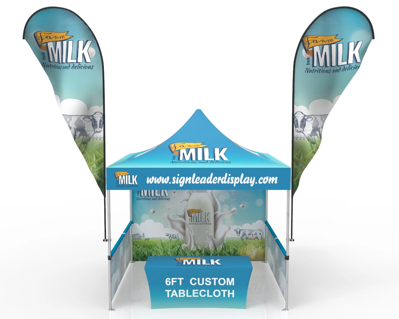 10x10 Canopy Tent Max Package Animated