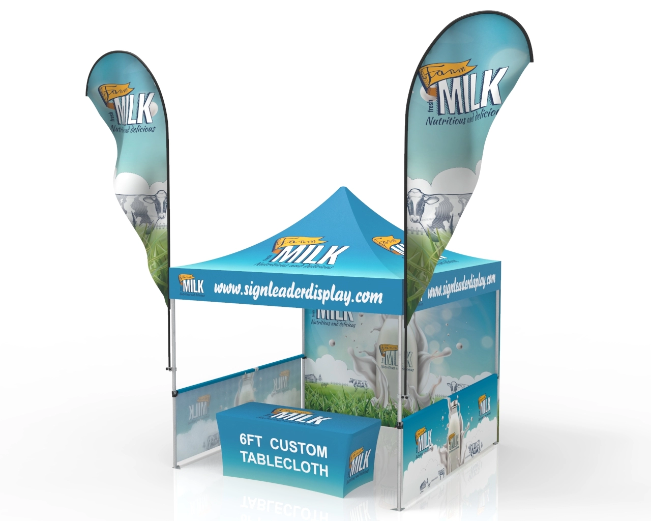 Custom 10x10 Pop Up Canopy Tent Combos 12 for Events