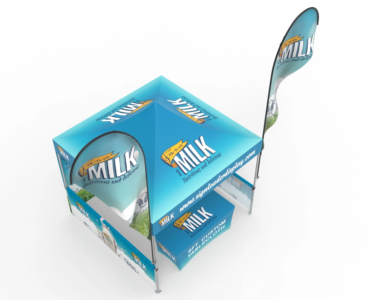 Custom 10x10 Pop Up Canopy Tent Combos 12 for Events