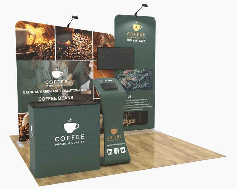 10X10 Commercial Trade Show Booth Idea 03
