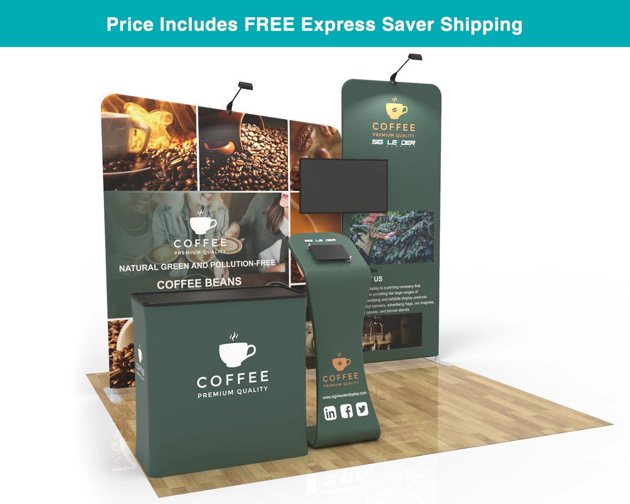 10X10 Commercial Trade Show Booth Idea 03